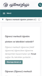 Mobile Screenshot of egitimsozlugu.com